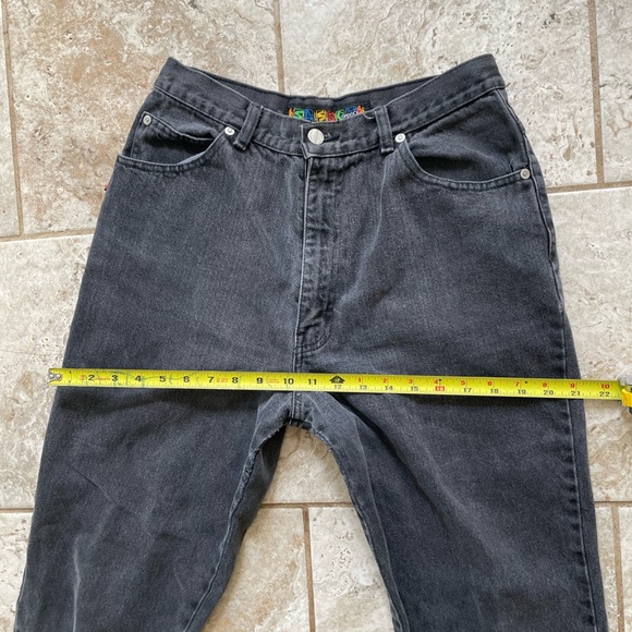 Vintage super high-rise 90s Sassoon bow detail denim - Picture 11 of 16